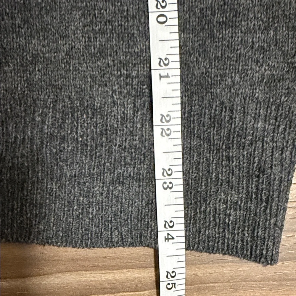 J. Crew 100% Lambswool Sweater Dark Gray Women’s Sz. S Crew Neck L/S Cozy